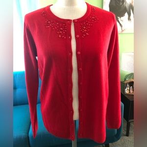 Rhinestone sweater